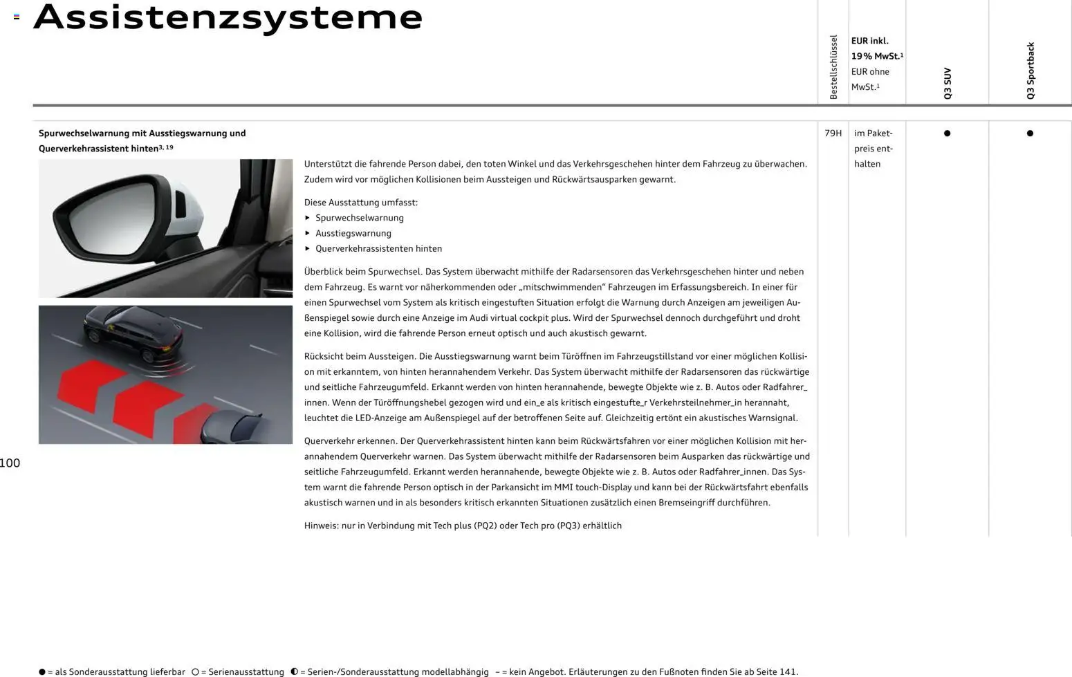 Audi Q3 - Seite 100 - gültig ab 29.01.2026
