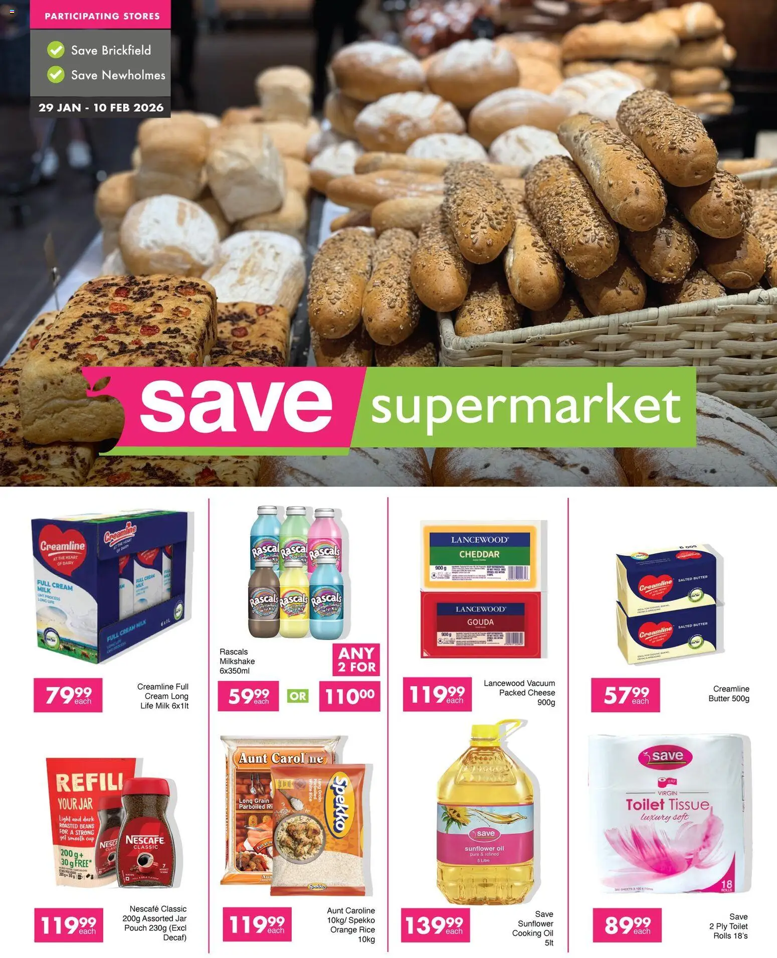 Save Supermarket Specials - page 1- valid from 29/01/2026