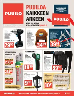 Esikatselu Puuilo tarjoukset voimassa alkaen 27/10/2025