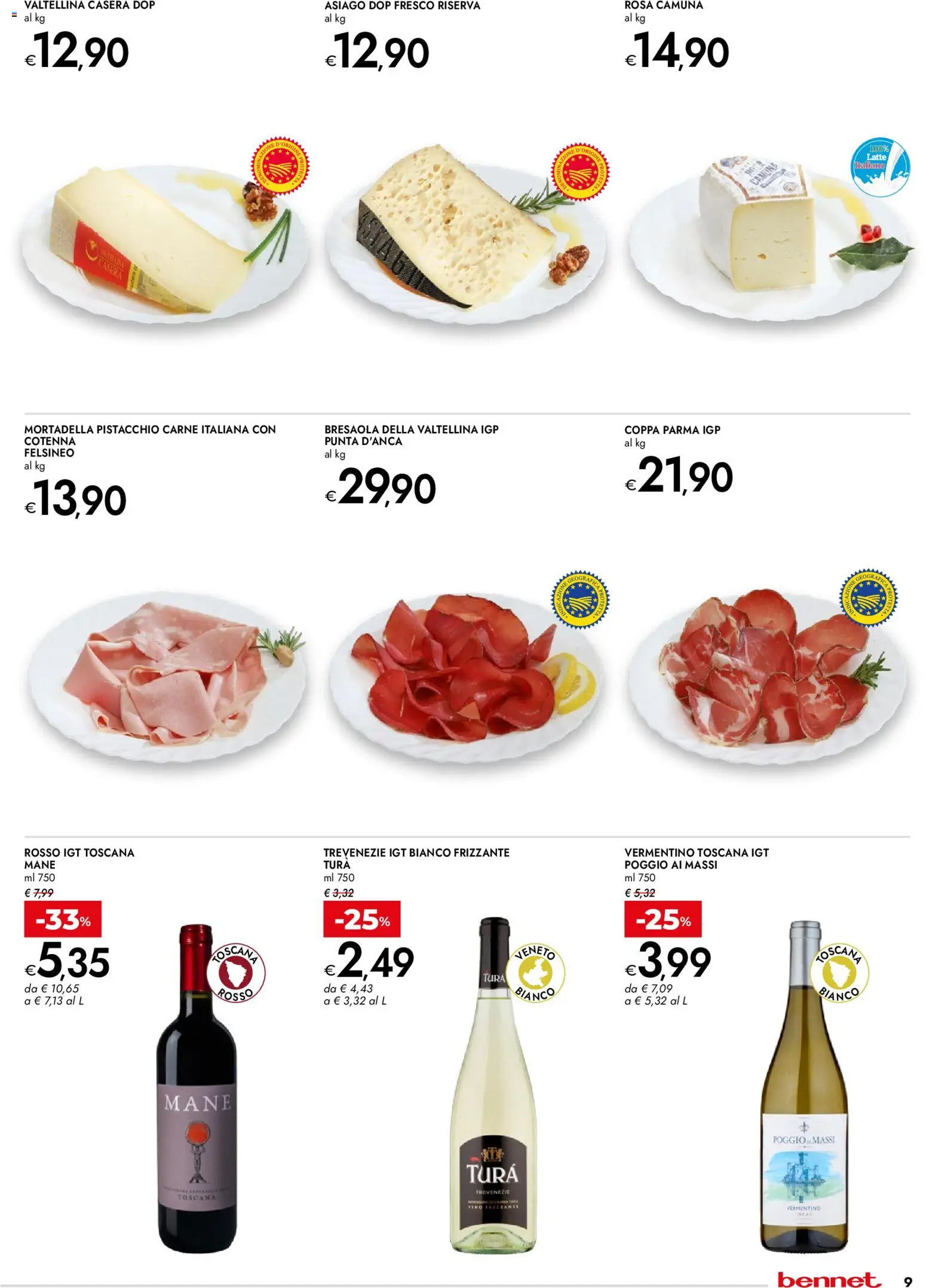 bennet volantino Pasqua - pagina 9 - valido dal 23/03/2026
