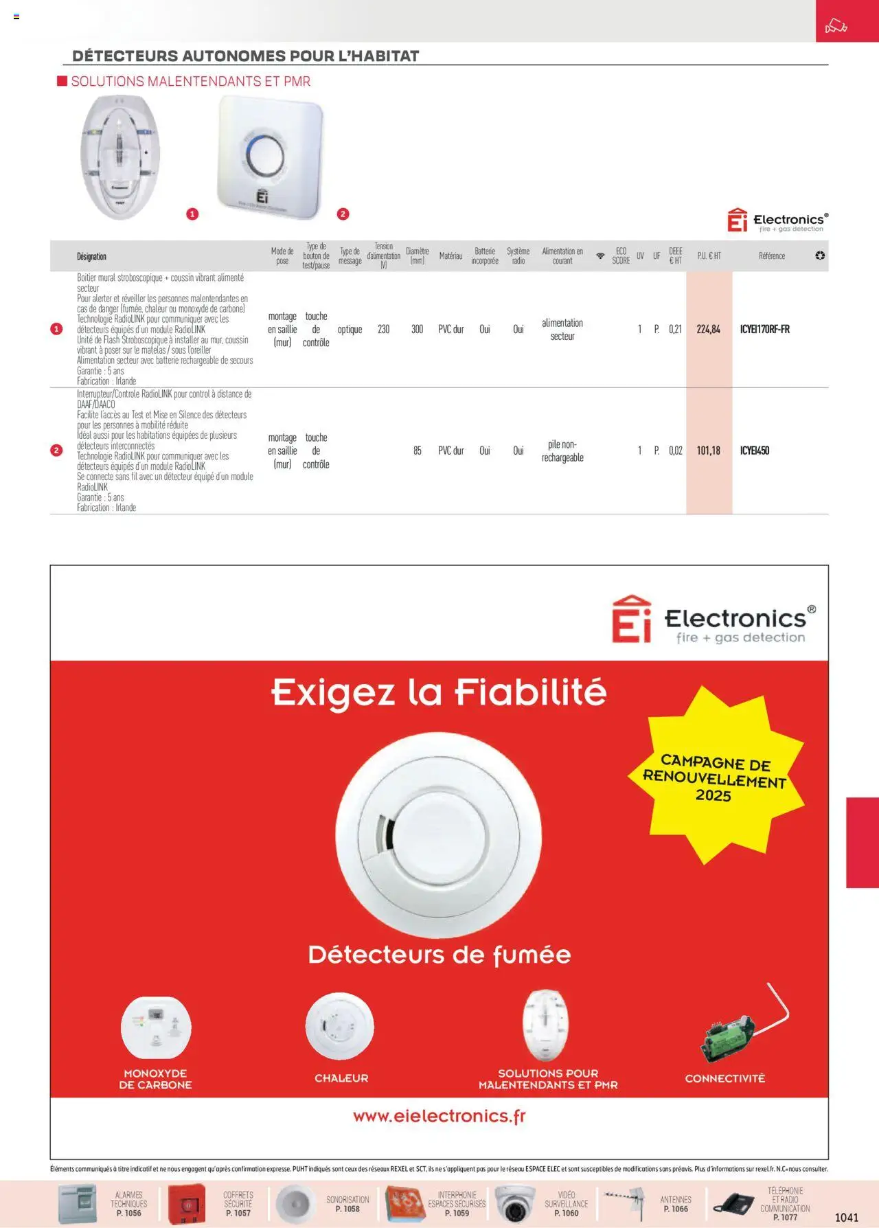 Rexel Sécurité, Communication - page 87 - valable à partir du 01/12/2024
