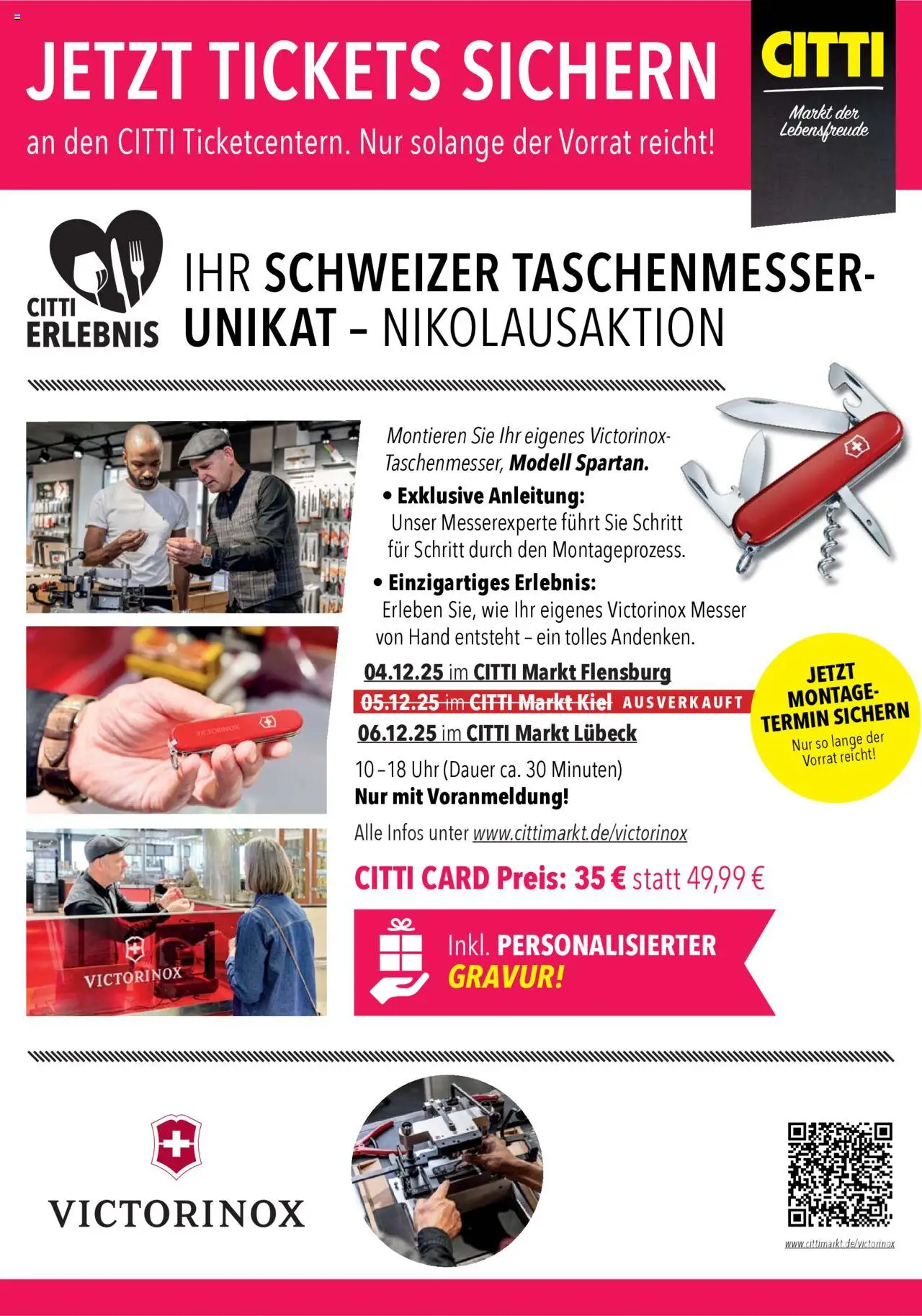 CITTI Markt Taschenmesser-Unikat - Seite 1 - gültig ab 20.10.2025