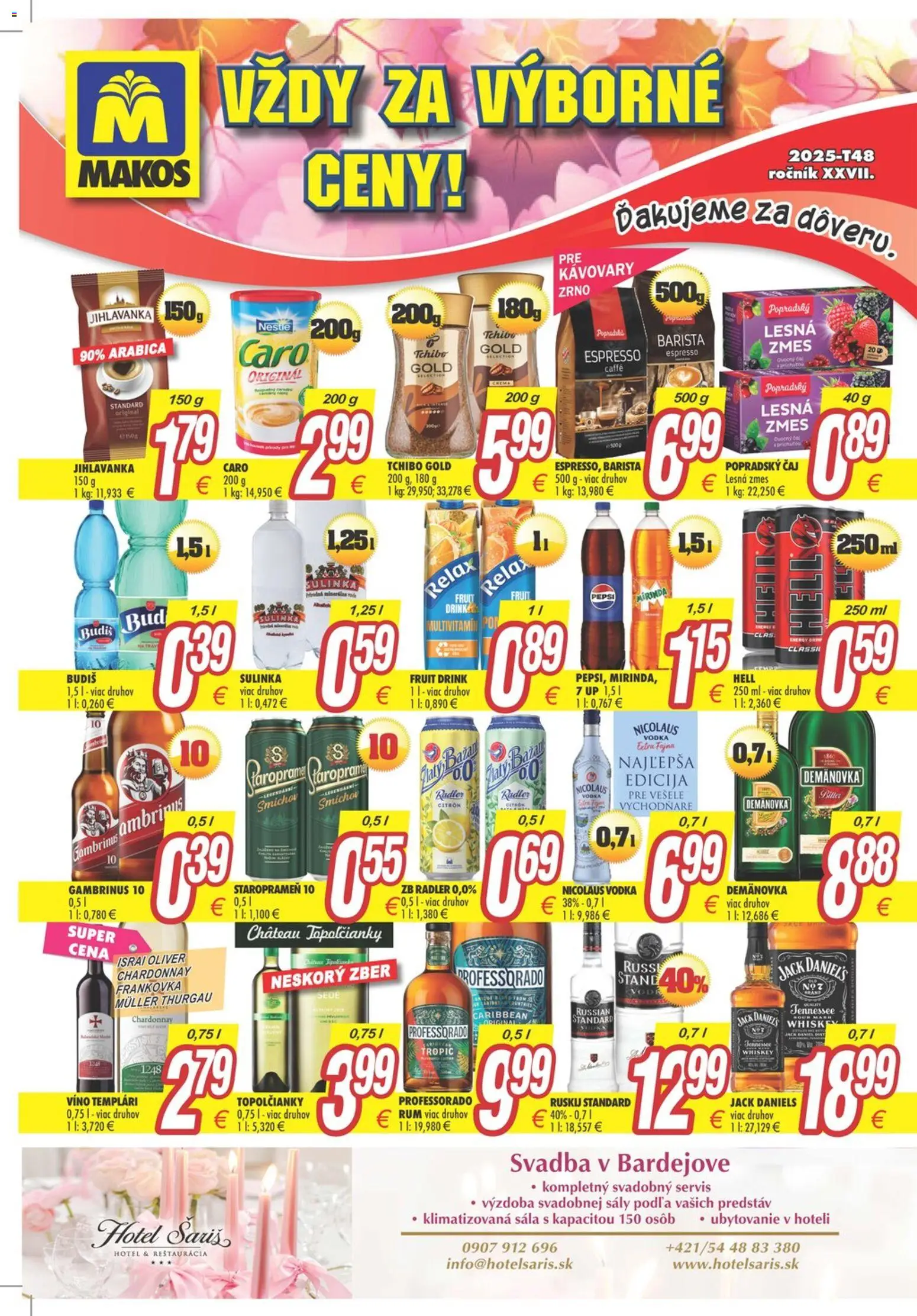 Makos leták - strana 1- platný od 24.11.2025