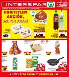 Előnézet Interspar Black Friday érvényes 2025.11.20.-tól