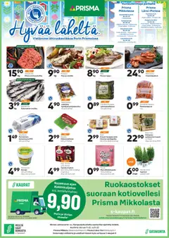 Esikatselu Prisma tarjoukset voimassa alkaen 10/09/2025