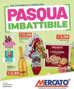 Anteprima Mercatò volantino valida dal 23/03/2026
