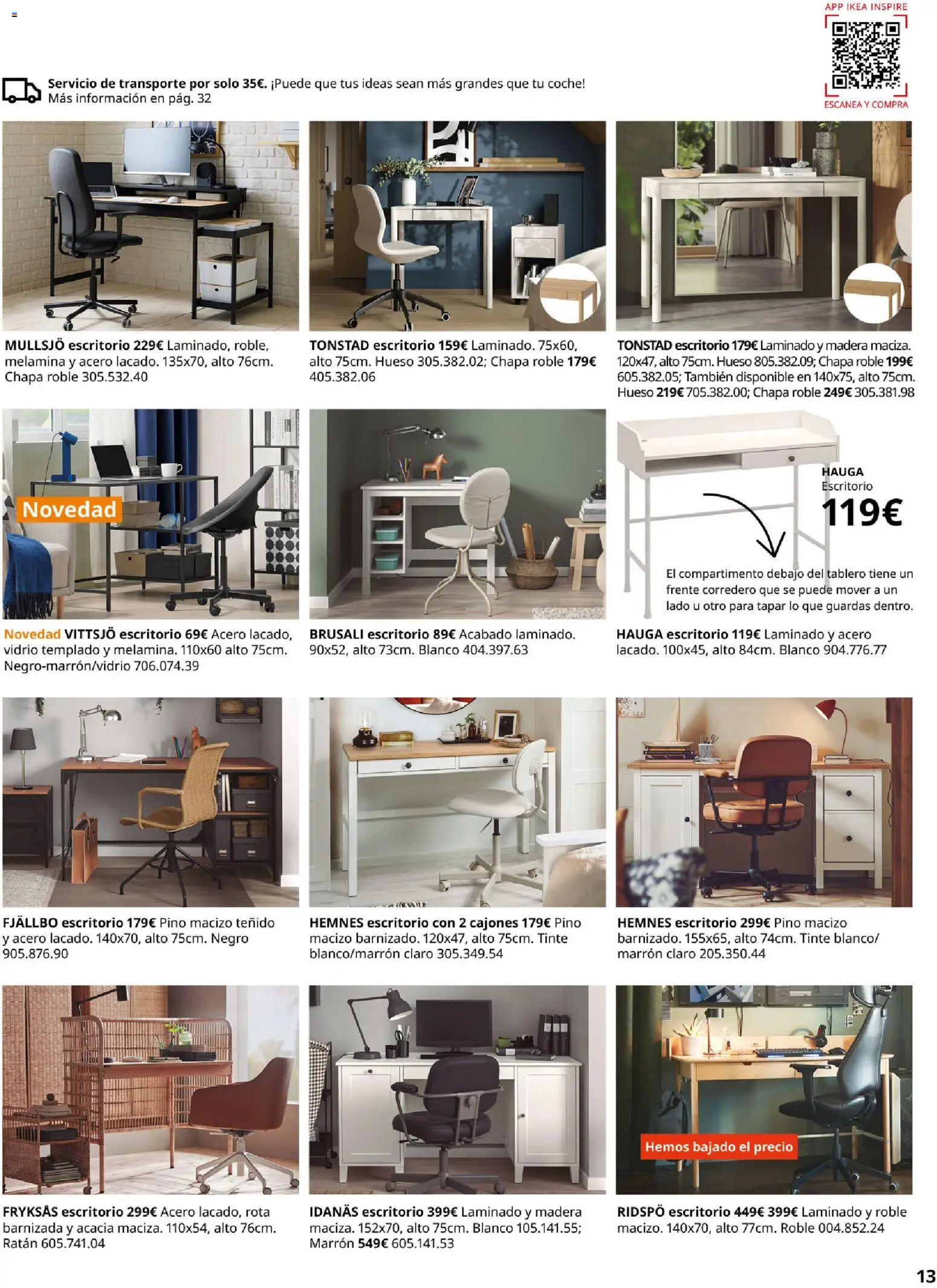 Catálogo IKEA Oficina en casa - Página de 13 - Válido desde 01/02/2026