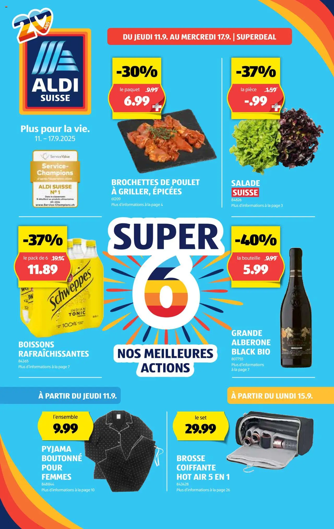 Aldi Aktionen FR - Seite 1- gültig ab 11.09.2025
