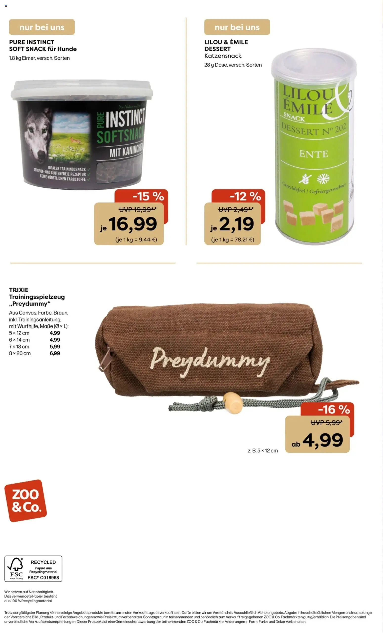 Zoo & co Prospekt 	 - Seite 12 - gültig ab 27.04.2026