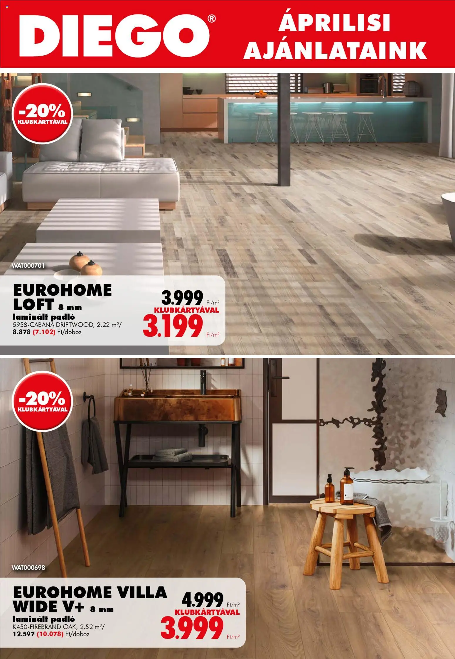 Katalógus Diego 04 - 1oldal - érvényes 2026.04.01.-tól