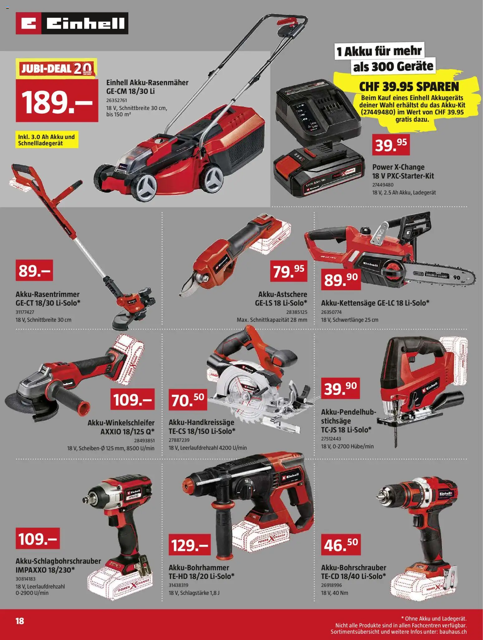 Bauhaus aktionen - page 18- valid from 23.03.2026