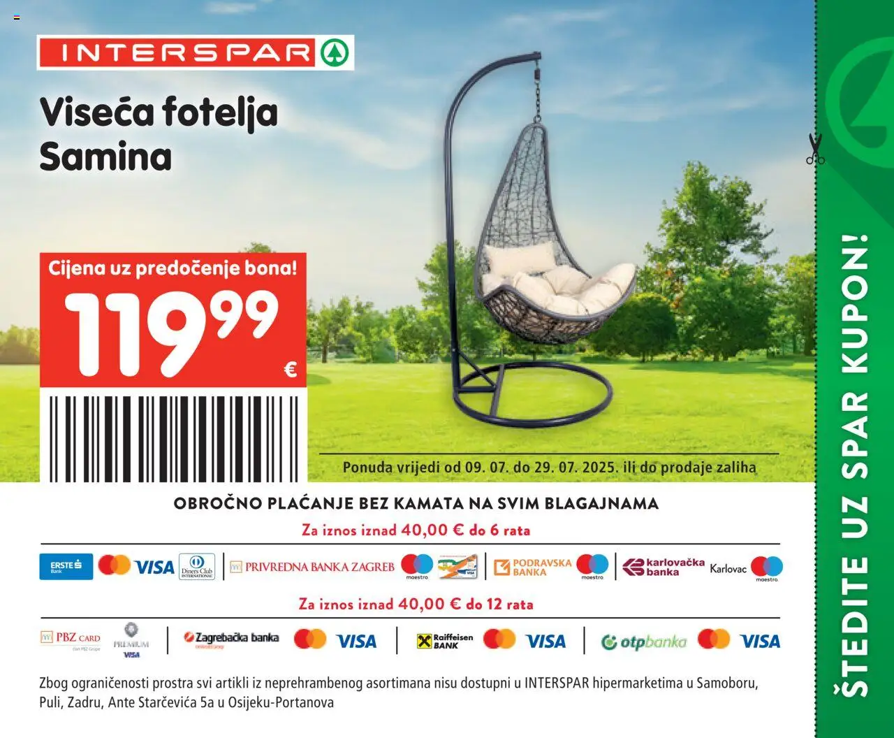 Posebne pogodnosti Interspar - stranica 80- važeći od 09.07.2025