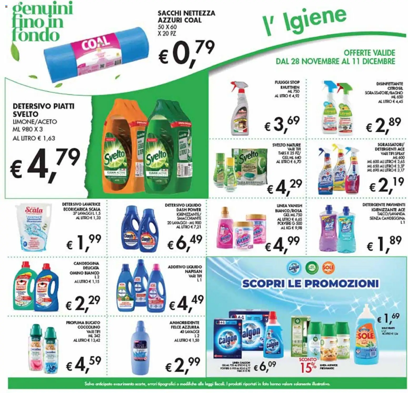 Volantino Coal	 - pagina 22 - valido dal 28/11/2025