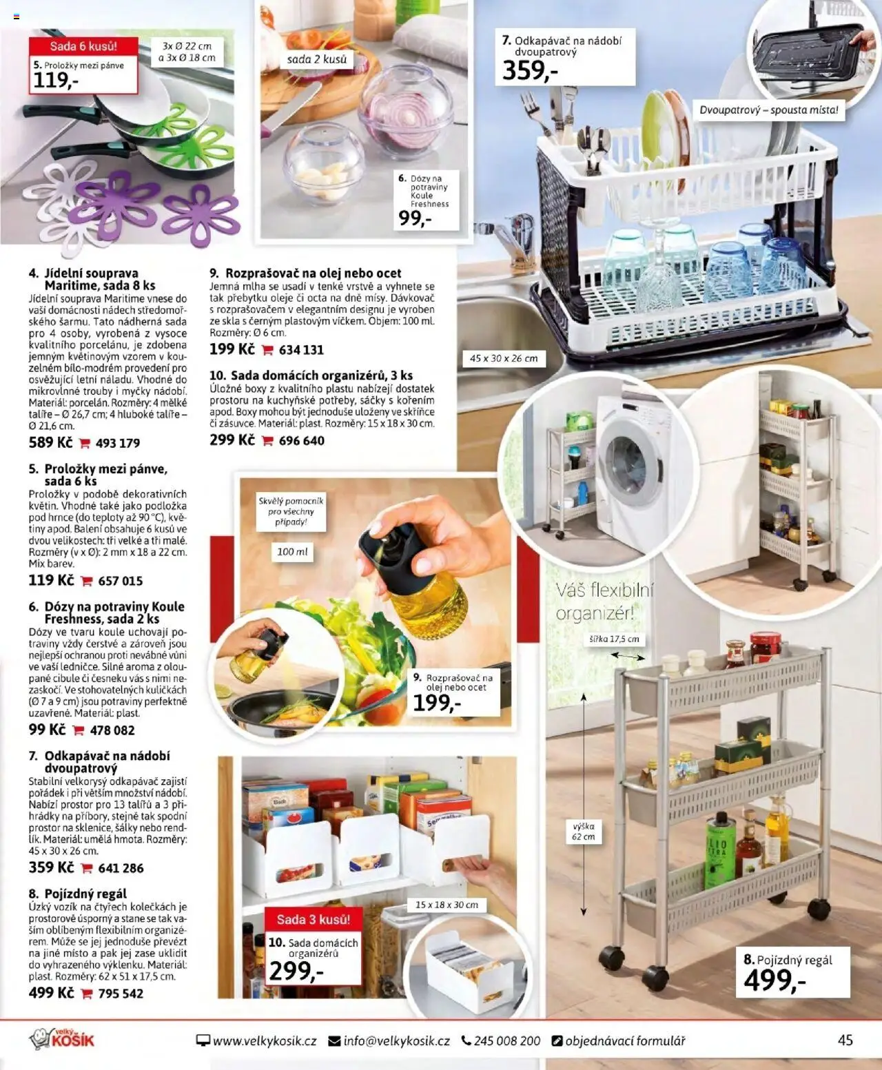 Velký Košík katalog - červenec  - strana 45- platný od 01.07.2025