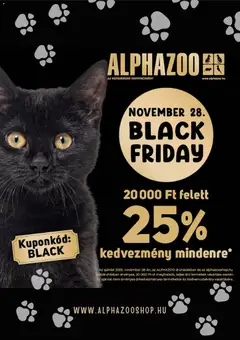 Előnézet AlphaZoo Black Friday érvényes 2025.11.28.-tól