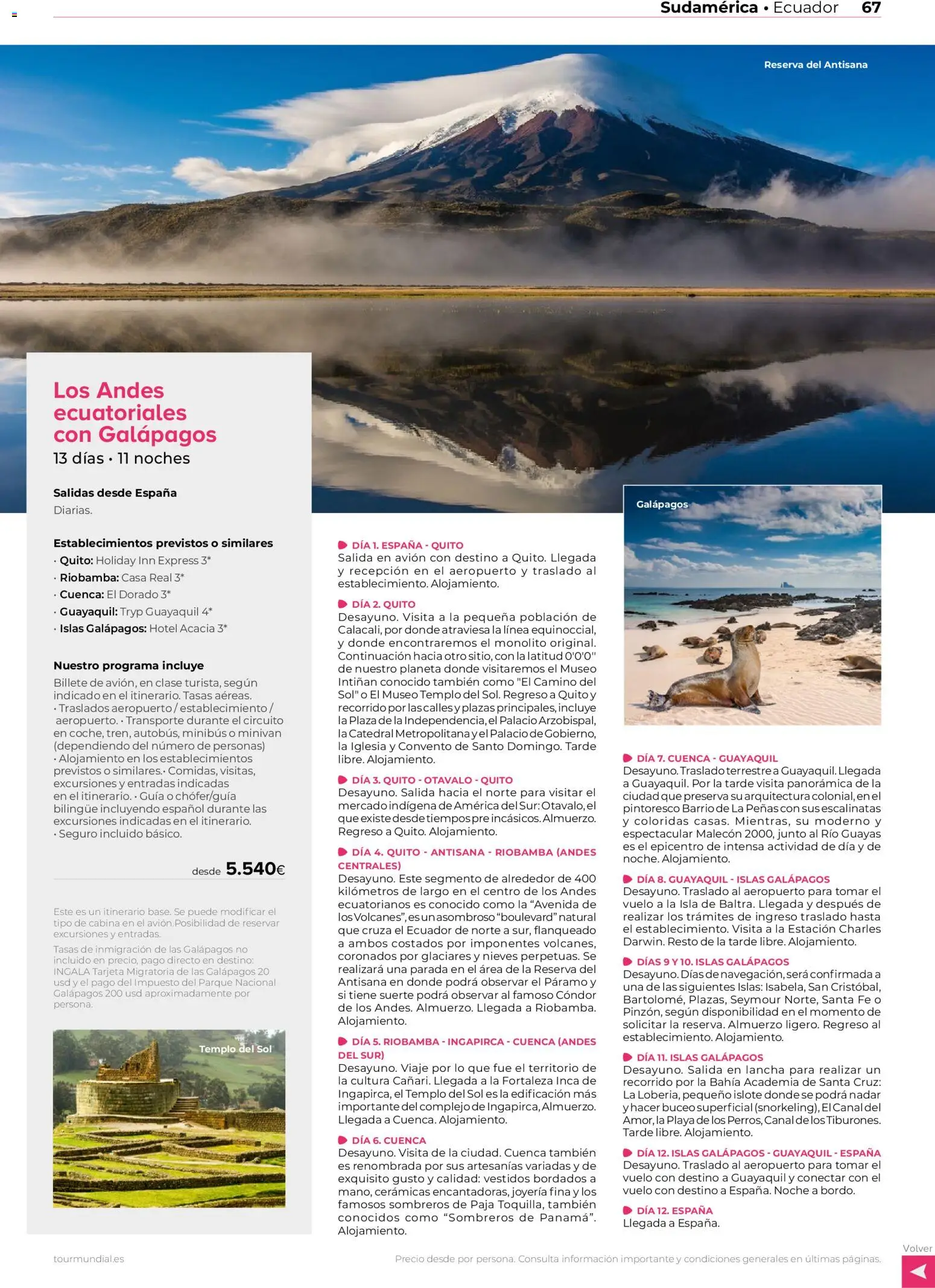 Viajes El Corte Inglés Centroamérica y Sudamérica - Página de 66 - Válido desde 01/01/2026