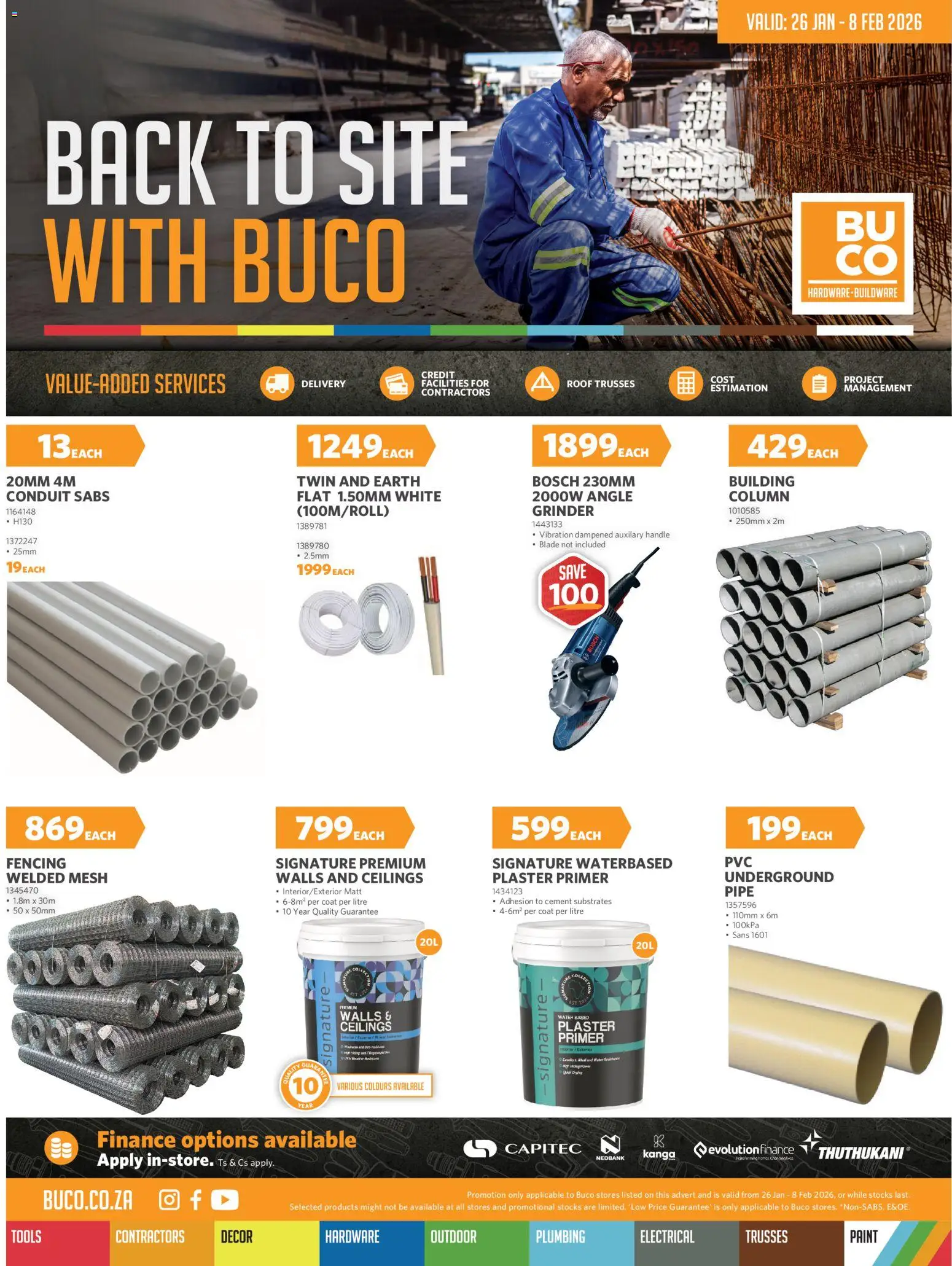 BUCO Back to Site - Inland Fundamental - page 1- valid from 26/01/2026