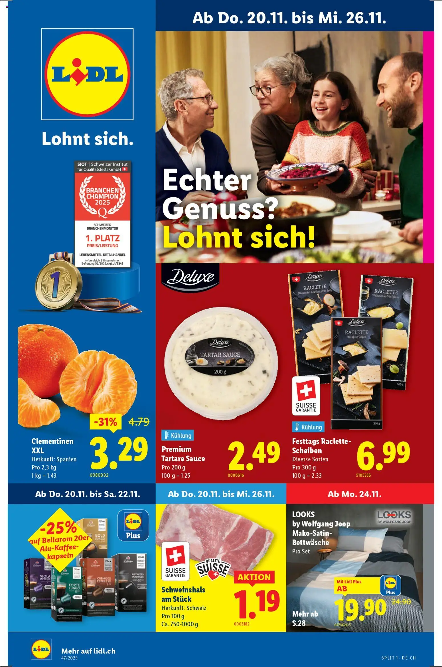Lidl - Black Friday - Seite 1- gültig ab 20.11.2025