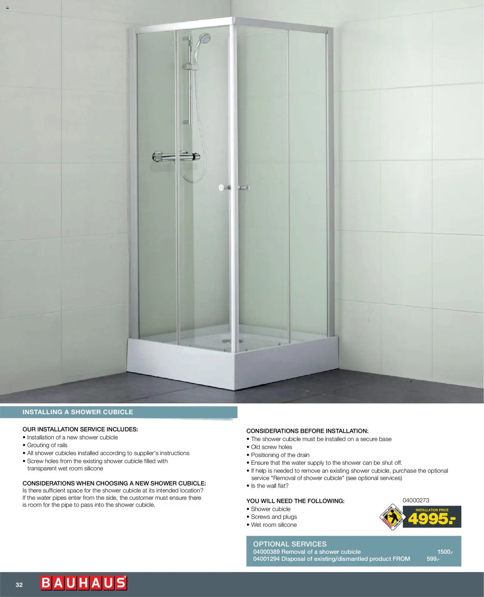 Bauhaus - Installation Service - ENGLISH - page 32- valid from 01/01/2026