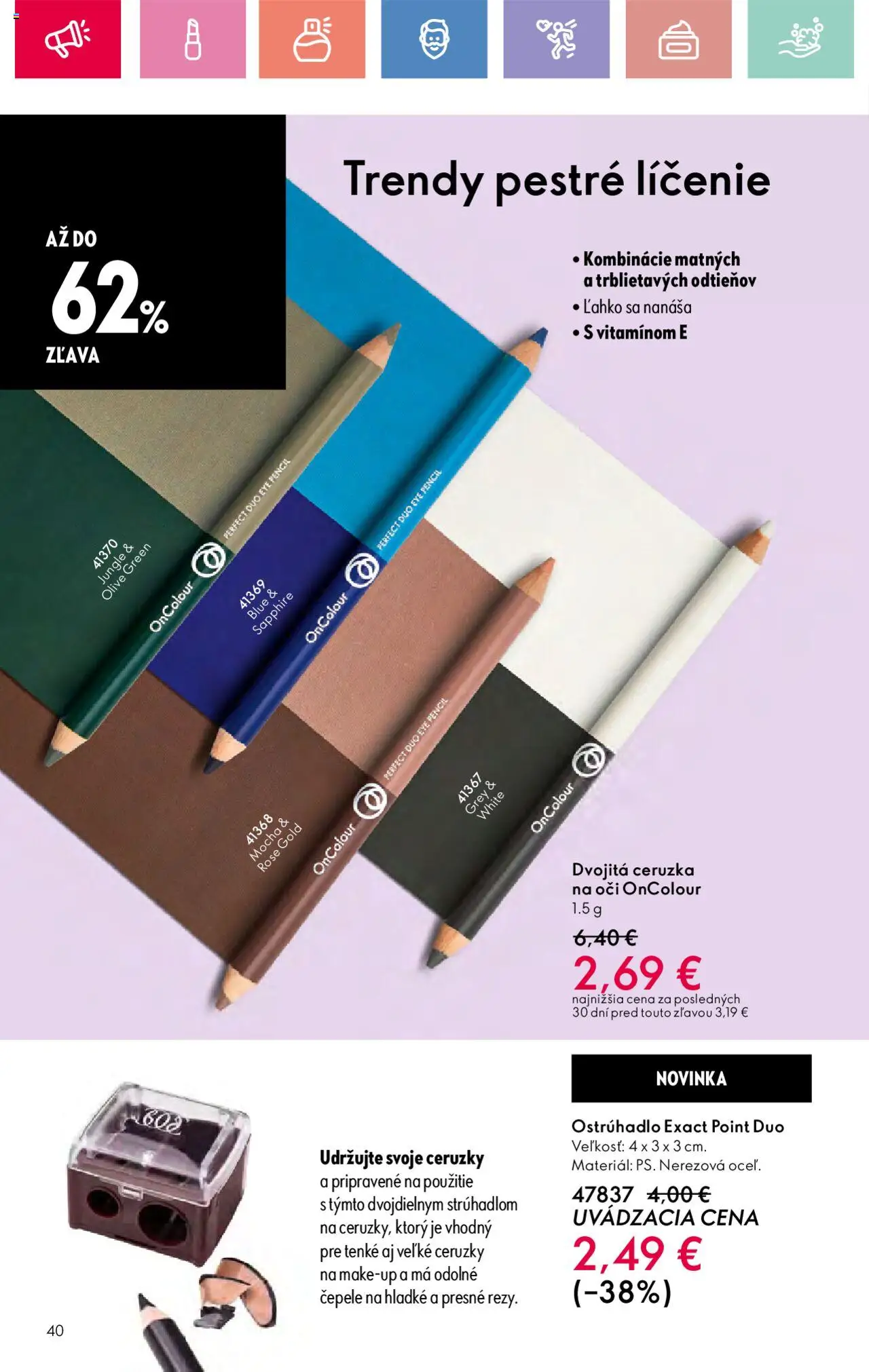 Katalóg Oriflame 10 2025 - strana 40- platný od 06.07.2025