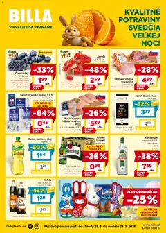 Billa leták platný od 25.03.2026