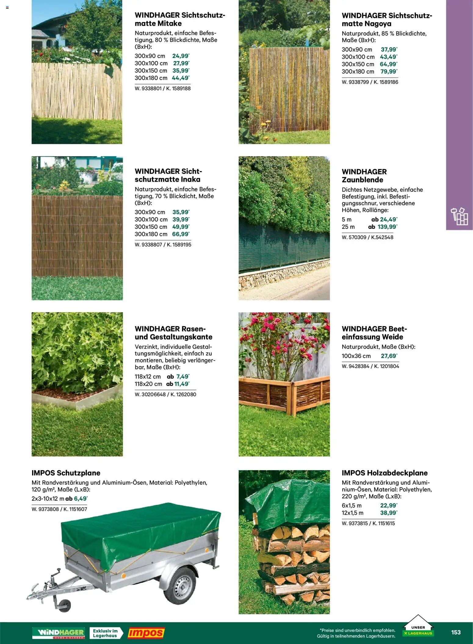 Lagerhaus  Garten und Freizeit Katalog 2026 - page 153- valid from 22.02.2026
