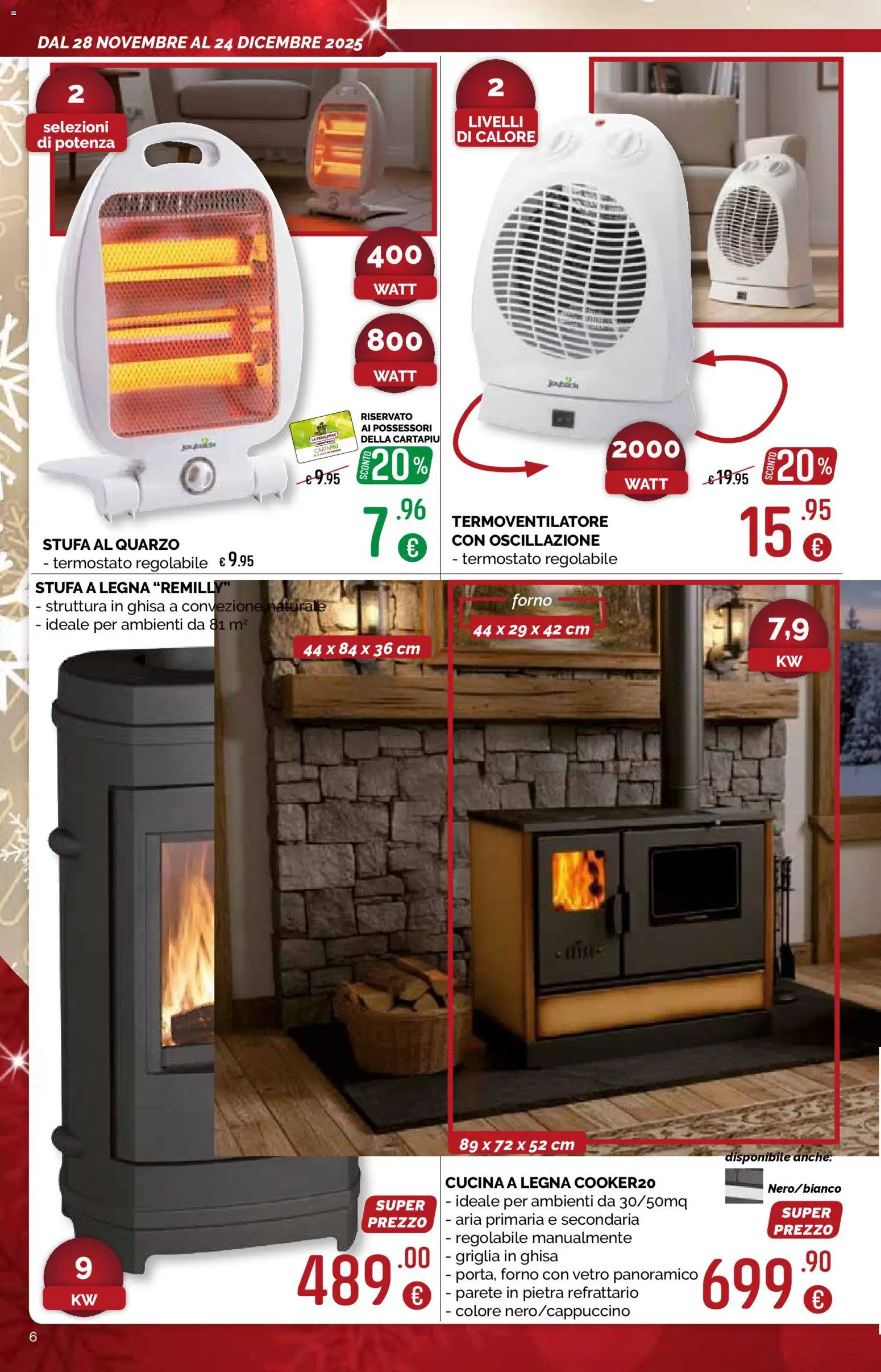 Volantino La Prealpina	 - pagina 6 - valido dal 28/11/2025