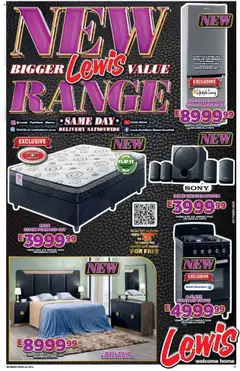 Preview Lewis Stores - Eswatini Specials valid from 01/10/2025