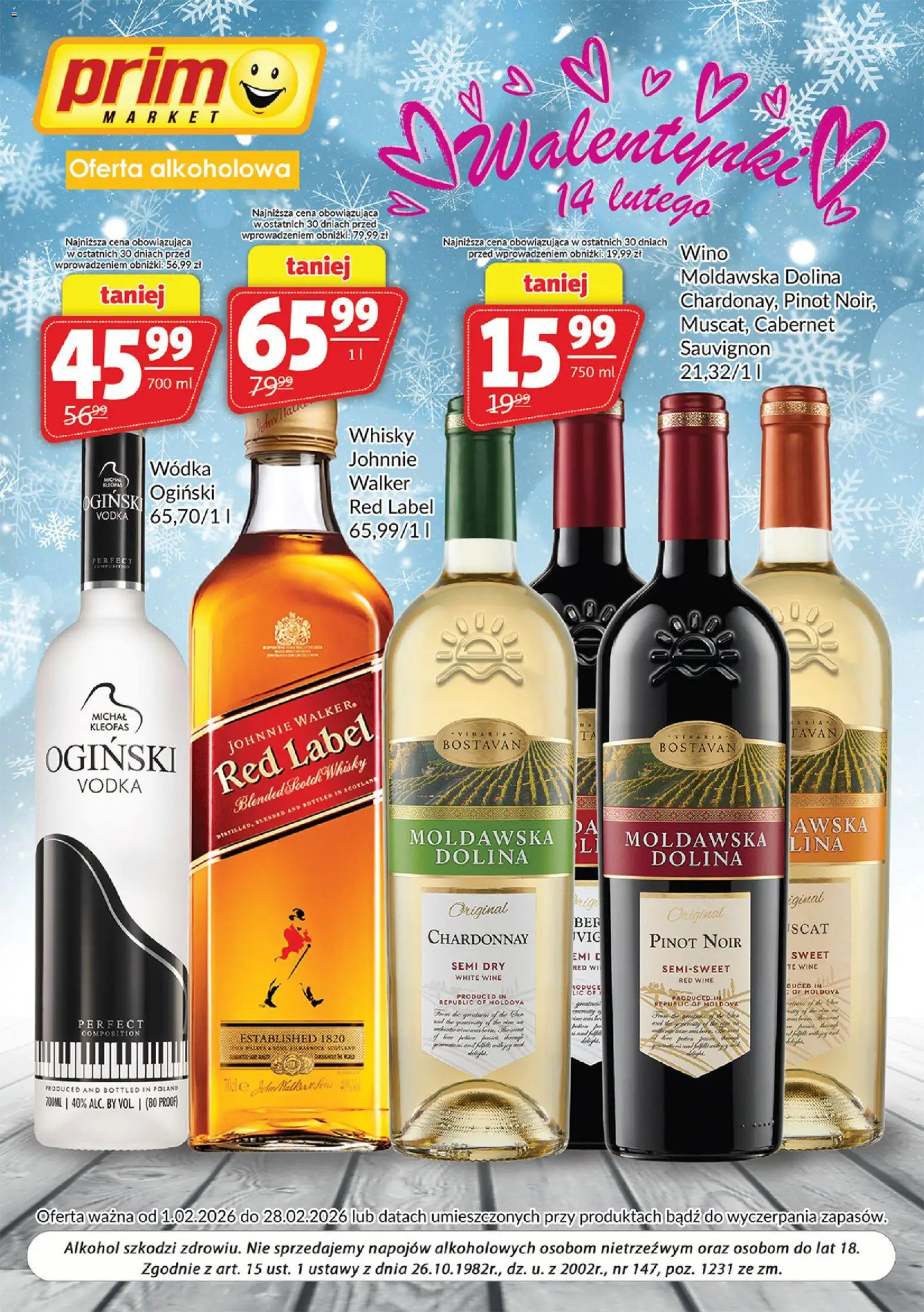 Prim Market Gazetka - Oferta alkoholowa - strona 1- ważny od 01.02.2026