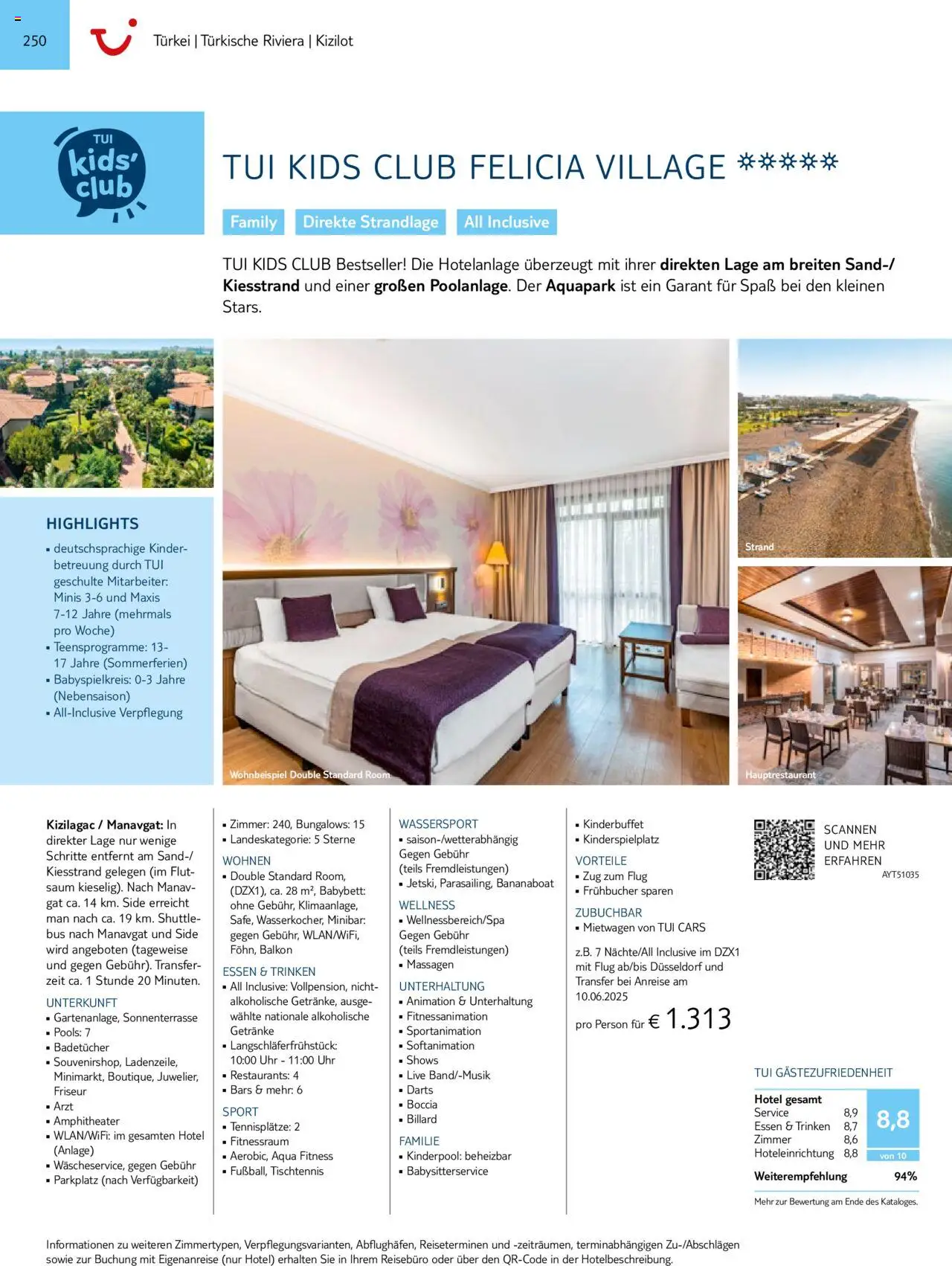 Aida - Südeuropa & Nordafrika 2025/26 - Seite 250 - gültig ab 01.01.2025