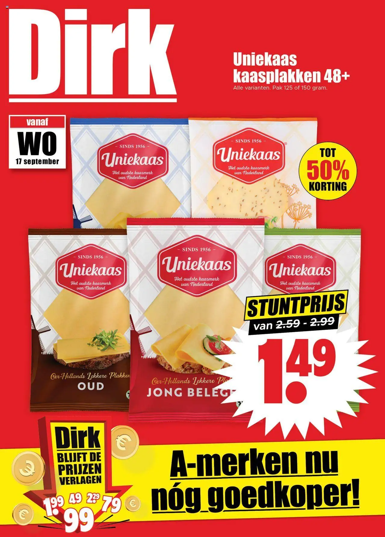 Dirk - Folder week 39 - pagina 1- geldig vanaf 17-09-2025