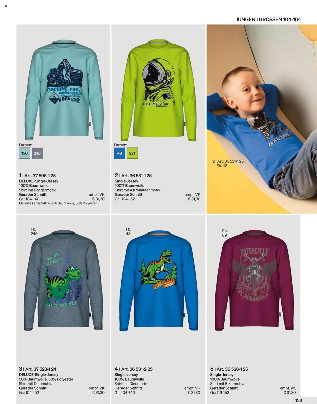 Trigema Prospekt 	 - Seite 123 - gültig ab 01.09.2025