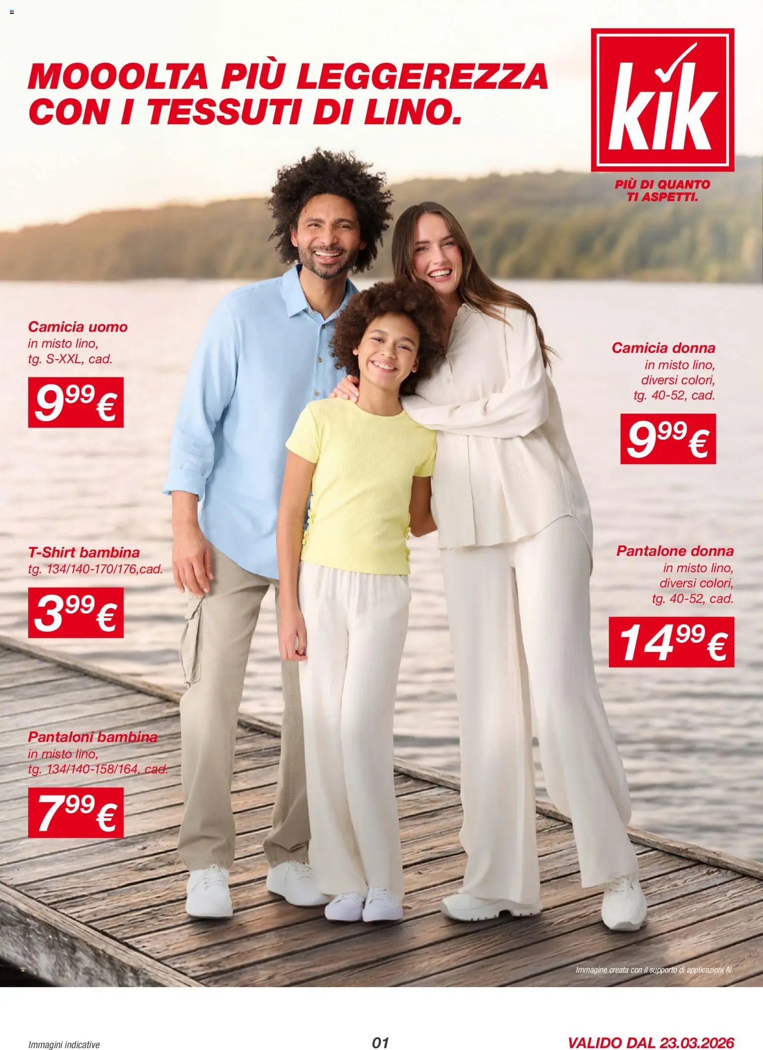 KiK volantino - pagina 1 - valido dal 23/03/2026
