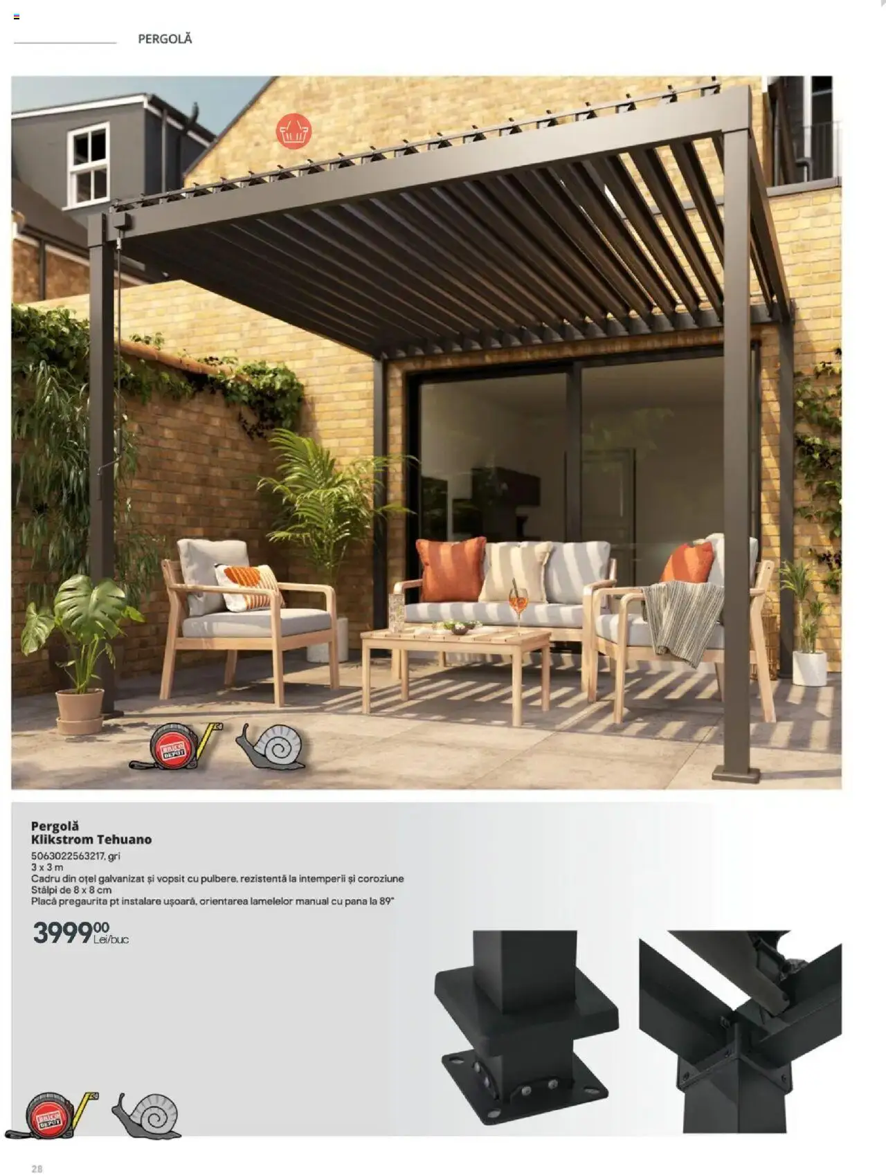 Brico Depot catalog - Grădină Mobilier - pagina 28- valabil de la 28.03.2025