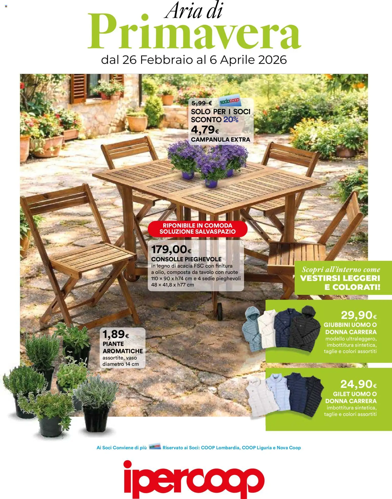 Ipercoop Aria di Primavera - Lombardia catalogo - pagina 1 - valido dal 26/02/2026
