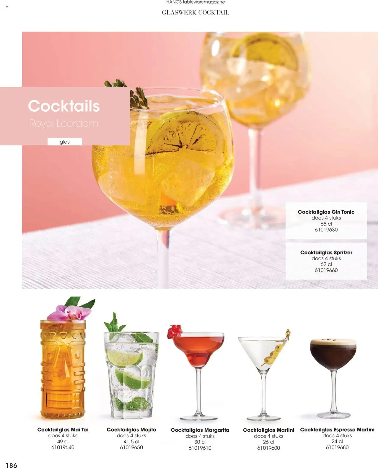 Hanos - Tableware magazine 2025-2026 - page 186- valid from 01-09-2025