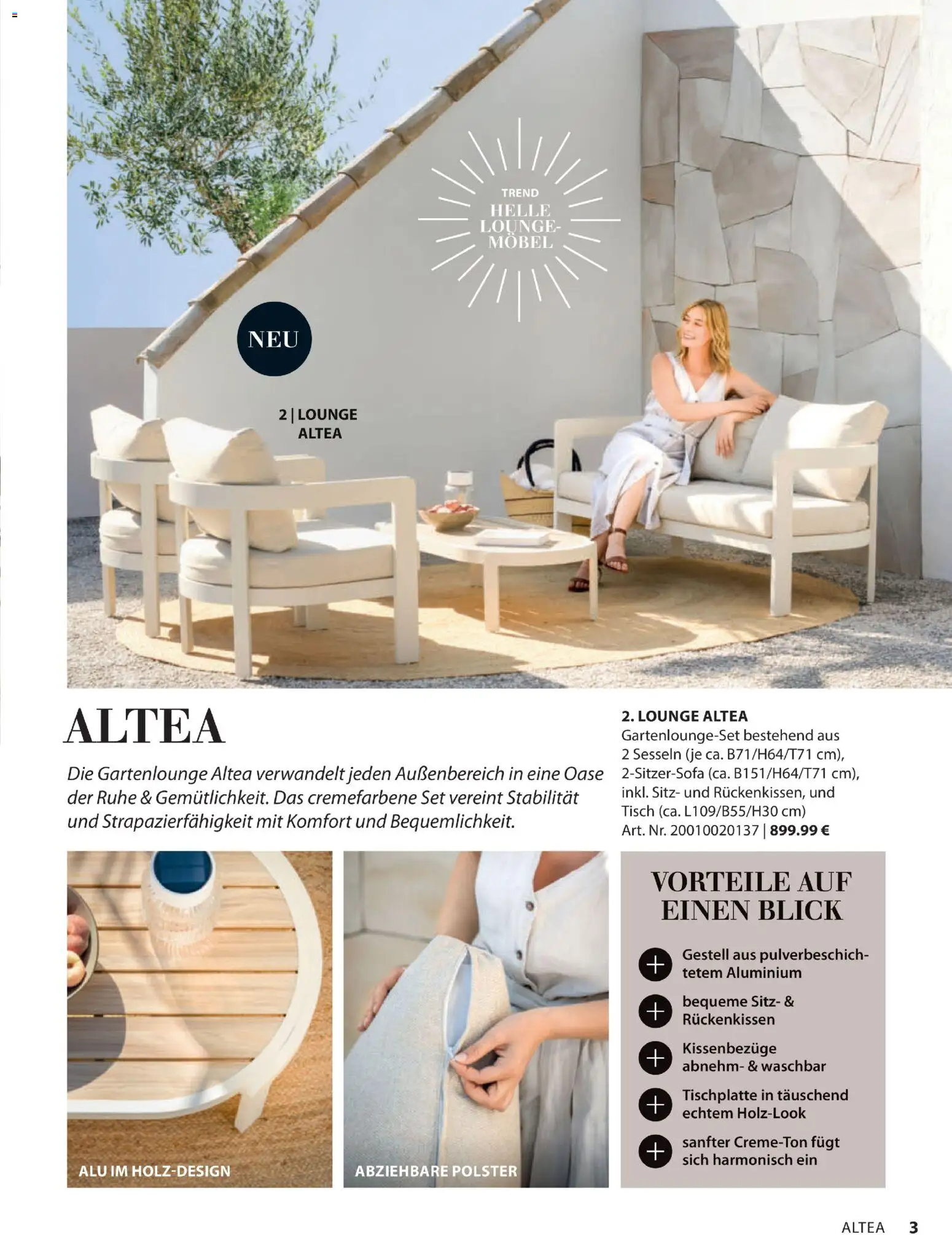 Dehner Gartenmöbel Trends 2026 - page 3- valid from 29.01.2026