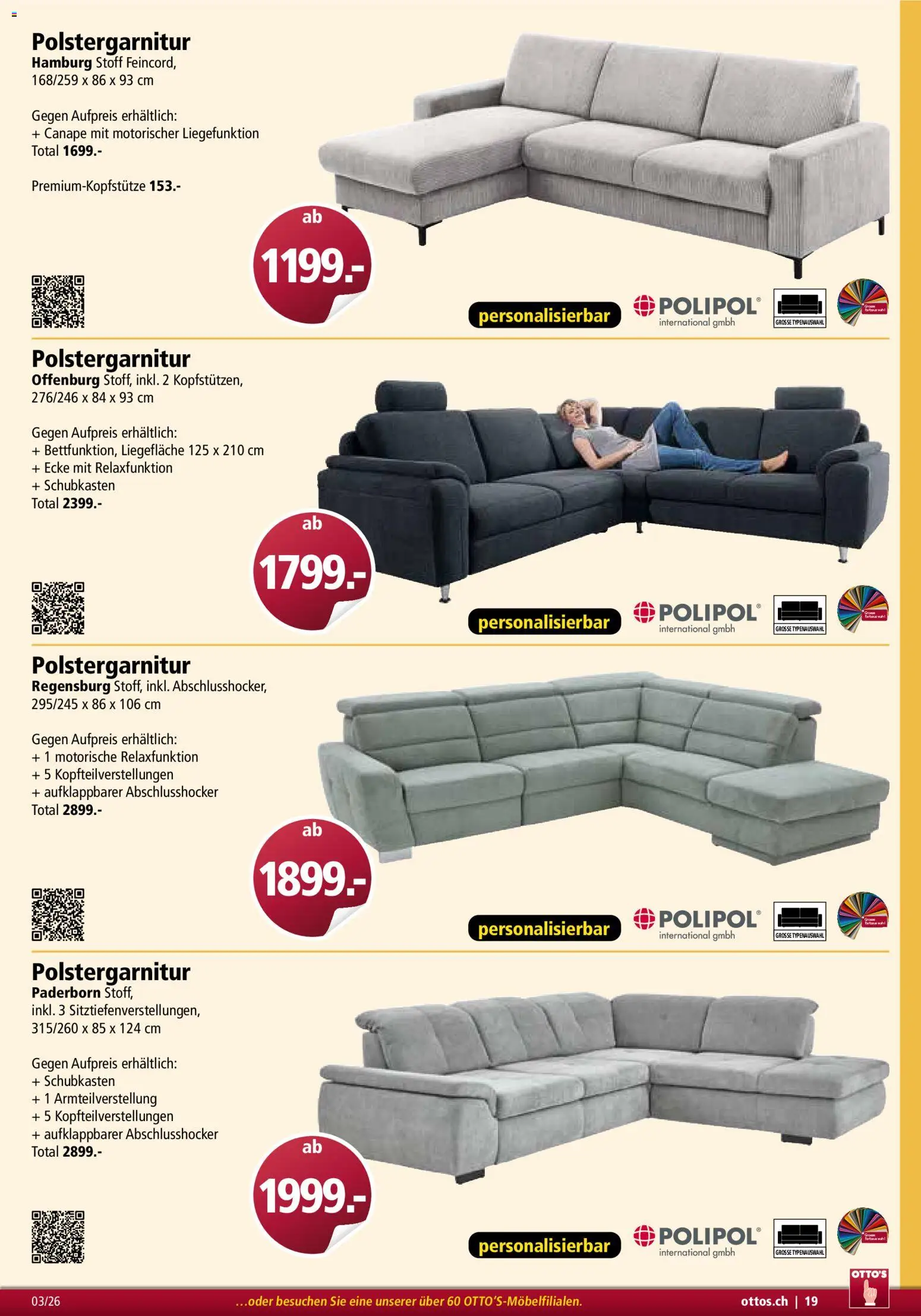 Otto's Aktionen Möbelflyer - page 19- valid from 01.03.2026