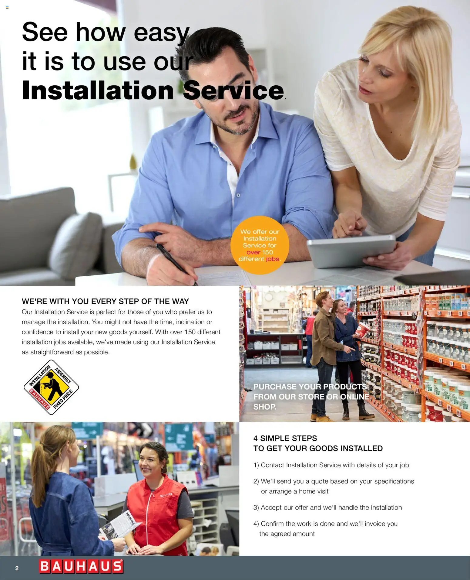 Bauhaus - Installation Service - ENGLISH - page 2- valid from 01/01/2026