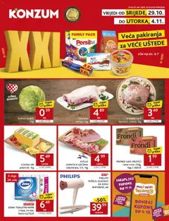 Előnézet Konzum HR Akciós újság érvényes 2025.10.29.-tól