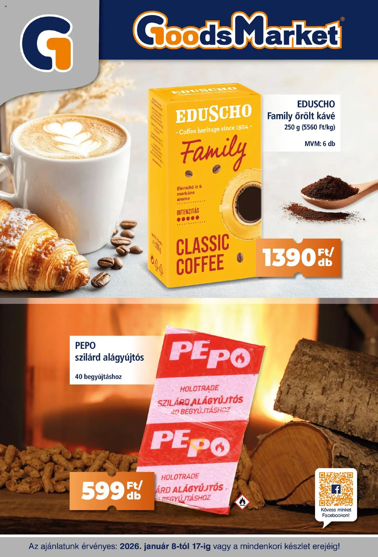 Goods Market Akciós újság - 1oldal - érvényes 2026.01.08.-tól