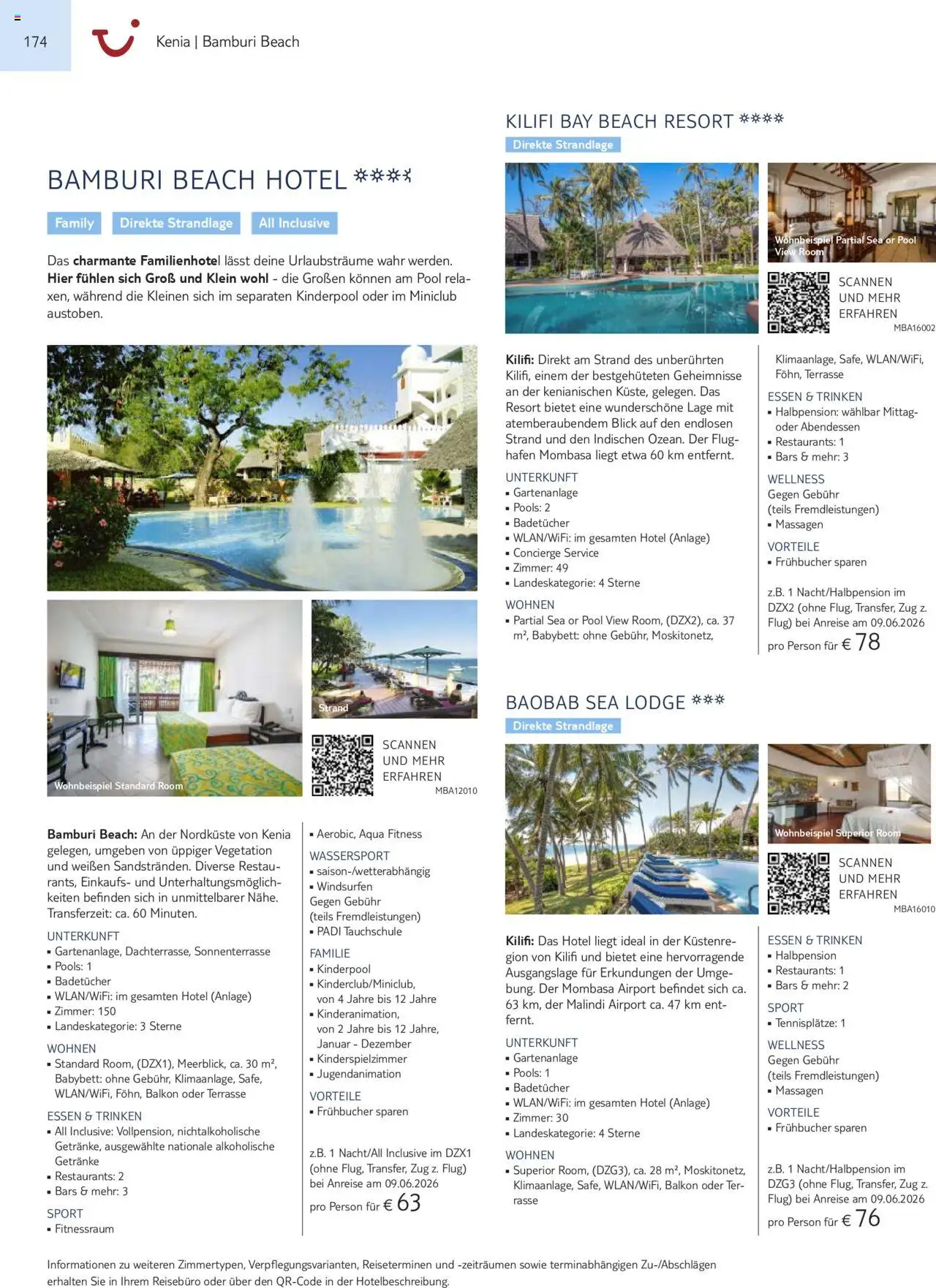 TUI Prospekt  Asien, Afrika, Orient & Indischer Ozean 2025/26 	 - Seite 174 - gültig ab 01.11.2025