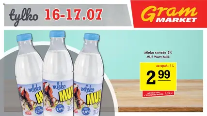 Podgląd Gram Market Gazetka - Niesłychanie Niskie Ceny ważny od 16.07.2025