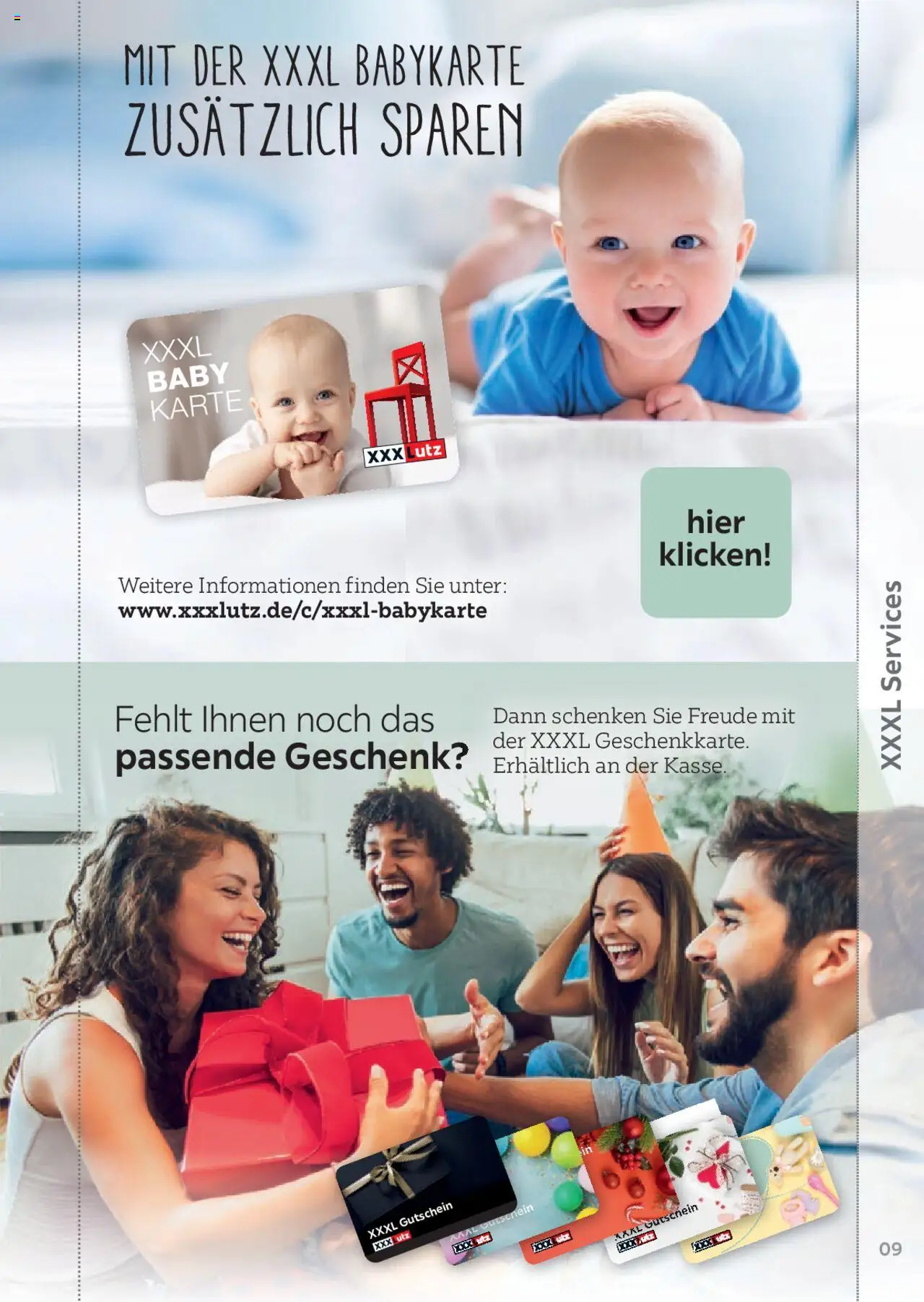 XXXL Lutz Freundschaftskartenjournal - Seite 9 - gültig ab 01.02.2025