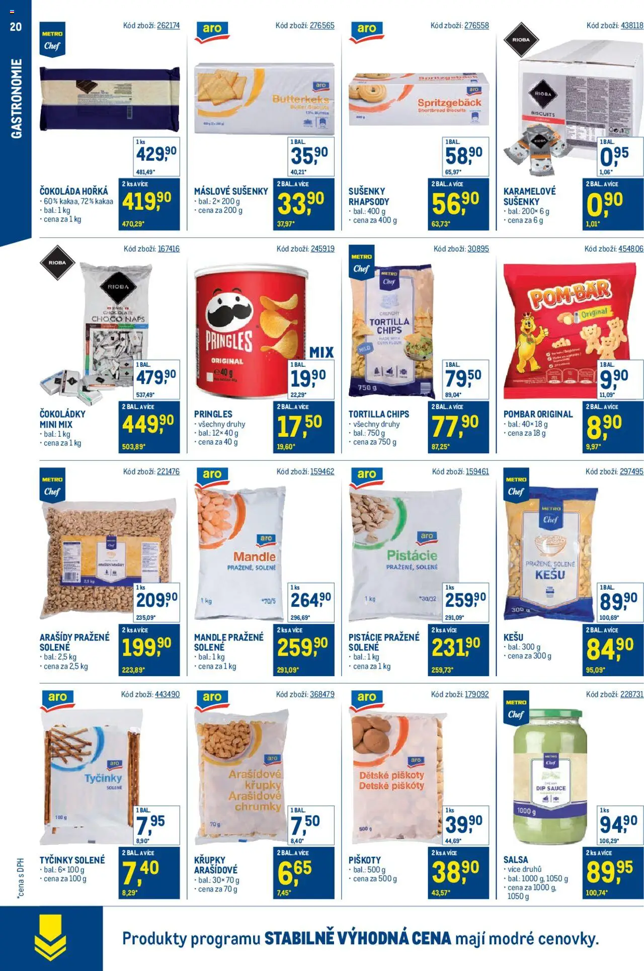 Makro leták - Stabilně výhodná cena – gastronomie - strana 20- platný od 21.05.2025