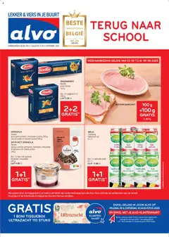 Alvo folder geldig vanaf 27/08/2025