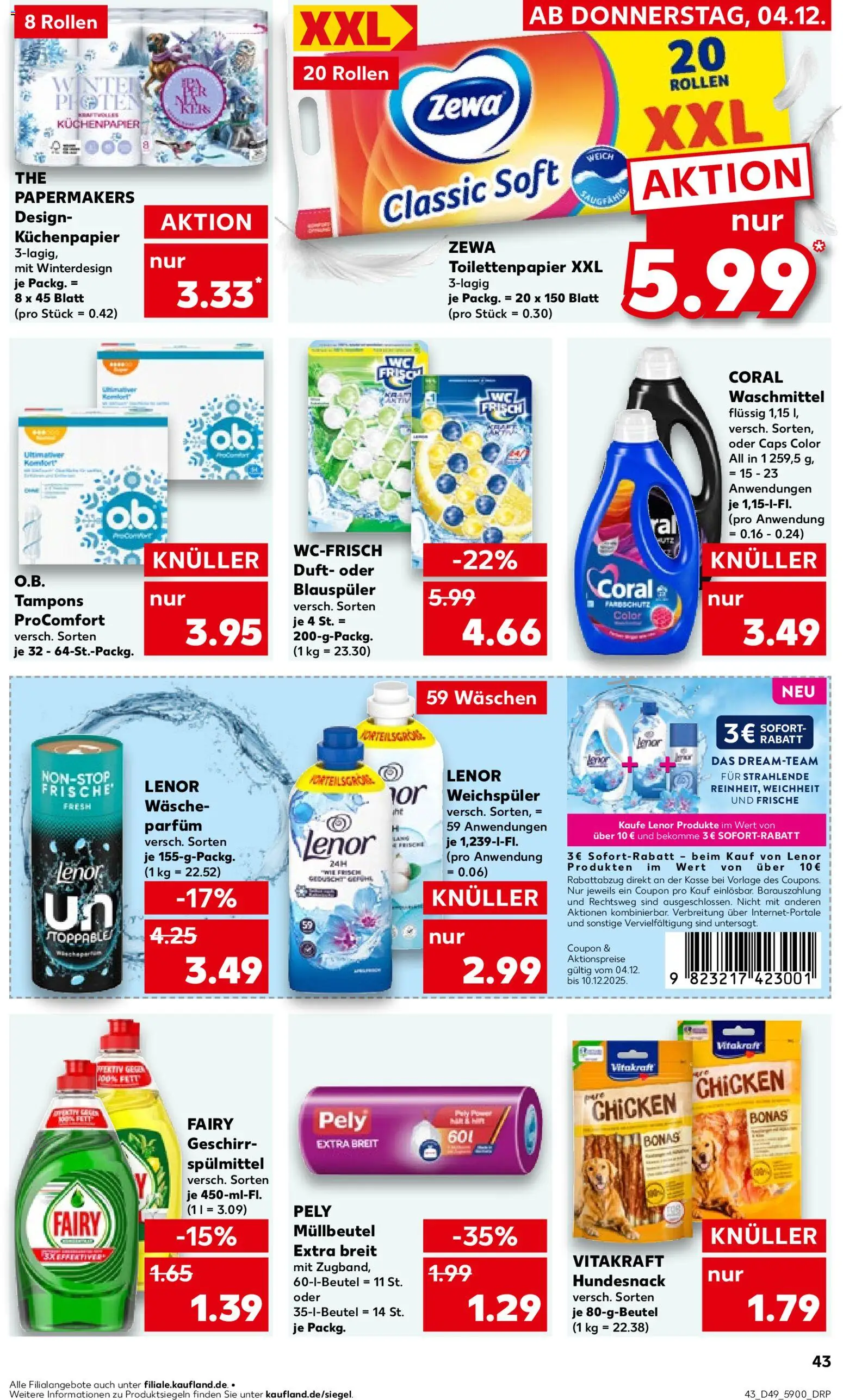 Kaufland Prospekt 	 - Seite 43 - gültig ab 04.12.2025