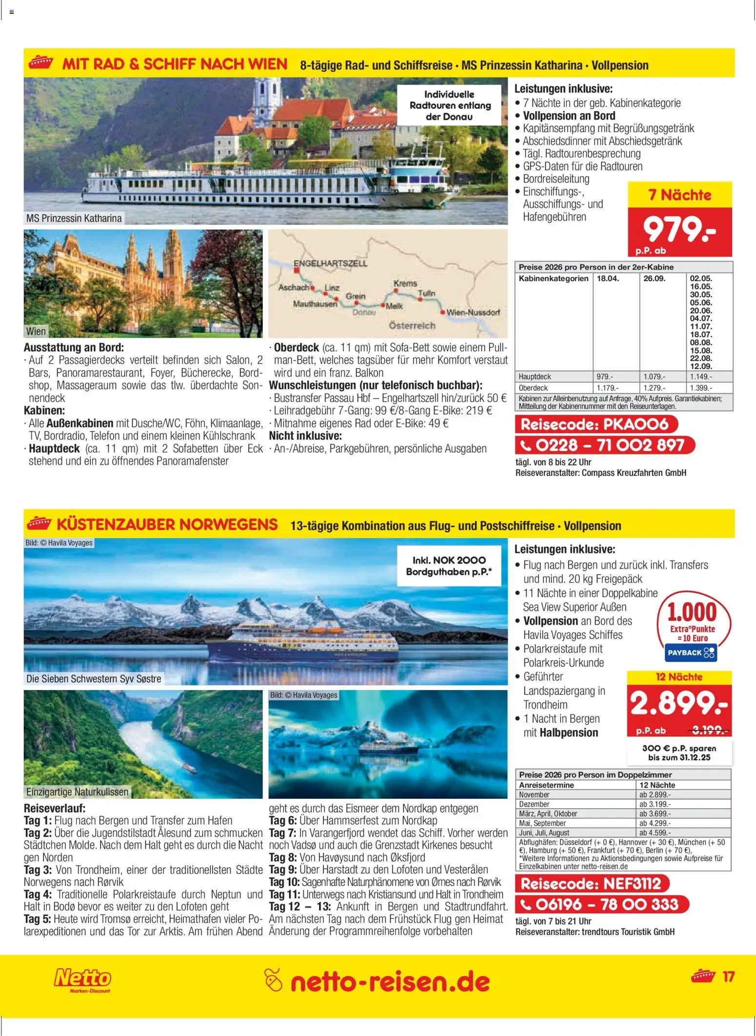 Netto Reisen Prospekt 	 - Seite 17 - gültig ab 27.11.2025