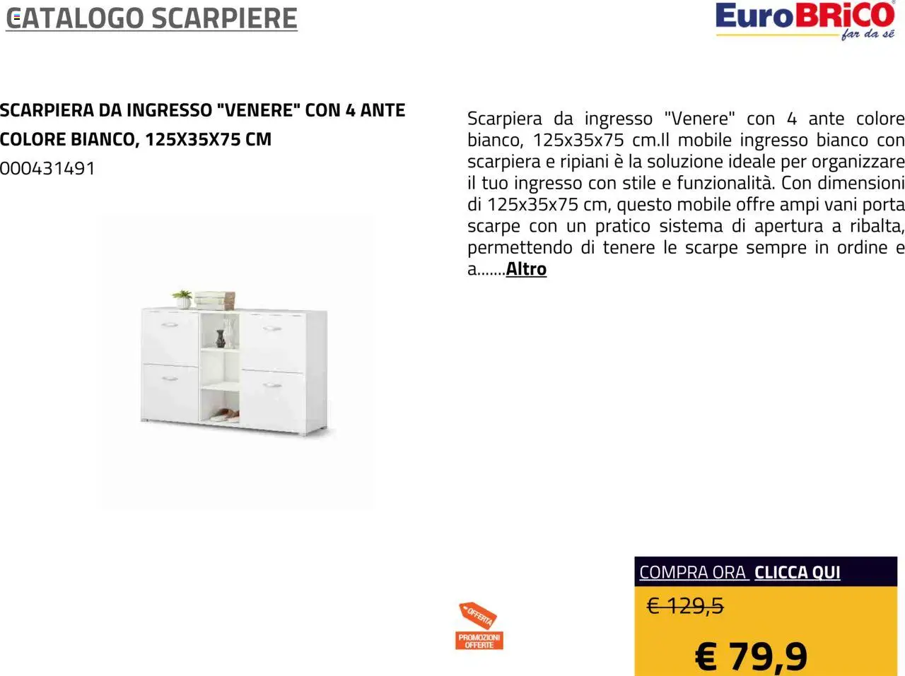 Eurobrico Scarpiere catalogo - pagina 47 - valido dal 23/07/2025