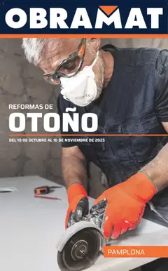 Vista previa del folleto Obramat - Pamplona  válido desde 10/10/2025